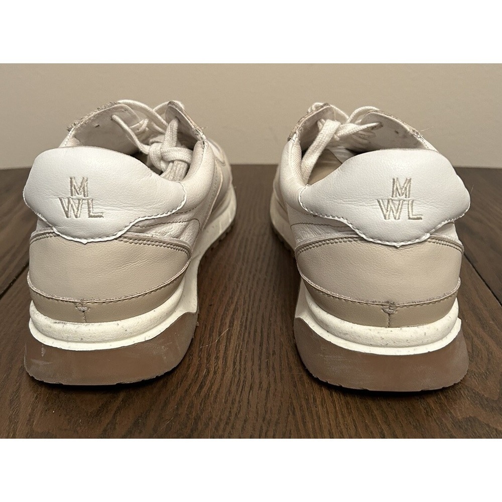 Madewell Kickoff Trainer Sneakers in Antique Cream Multi Women Size 9M Men 7.5M - Picture 5 of 11